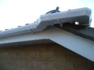 Fascia and soffit, guttering and downpipes